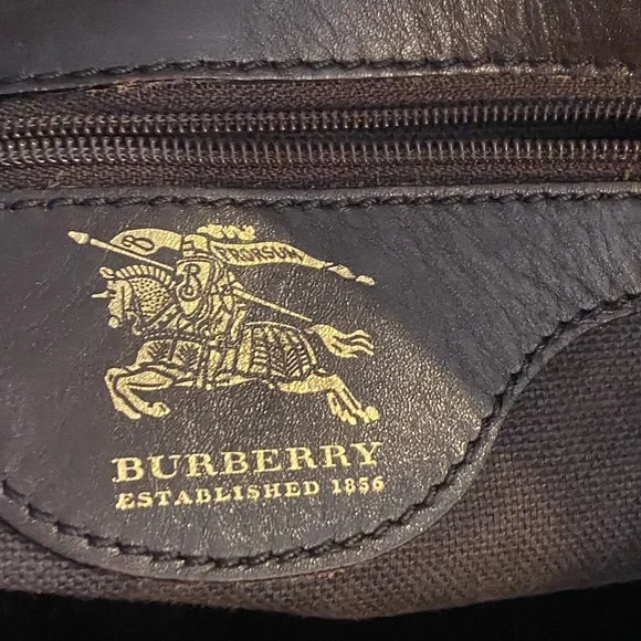 Burberry Haymarket Tote - Picture 7 of 14